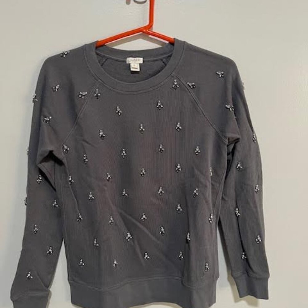Detailed JCrew long sleeve top